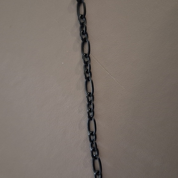 Aiden Black Stainless Steel Cross‎ Necklace - Picture 5 of 5